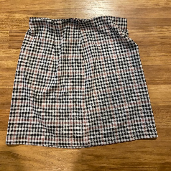 Flannel bodycon skirt - Picture 1 of 1